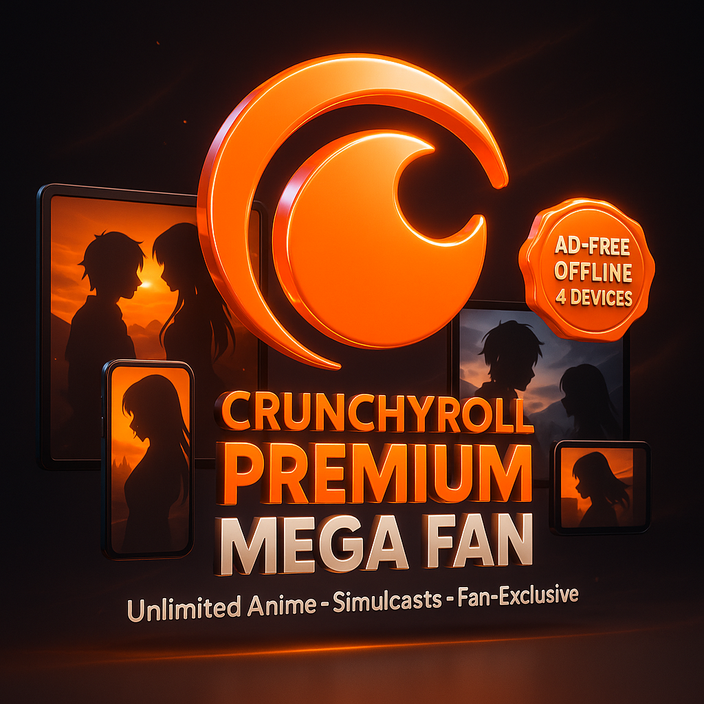 Crunchyroll Premium Mega Fan Subscription