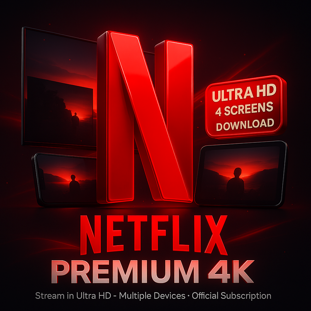Netflix Premium 4K Subscription