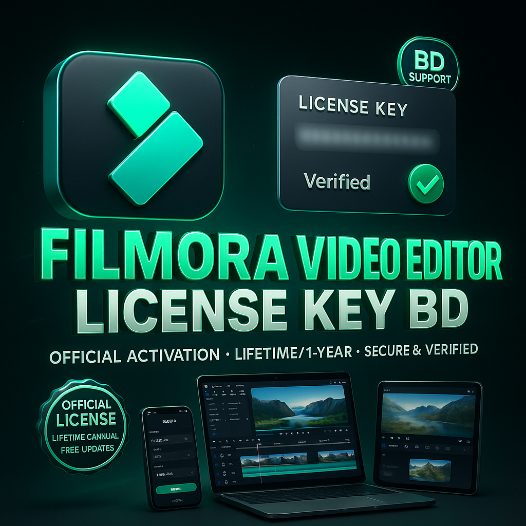 Filmora Video Editor License Key BD